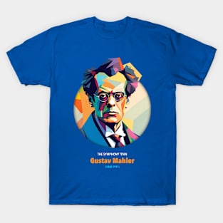 Gustav Mahler WPAP T-Shirt